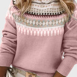 Gemma | Jersey de Cuello Redondo Texturizado