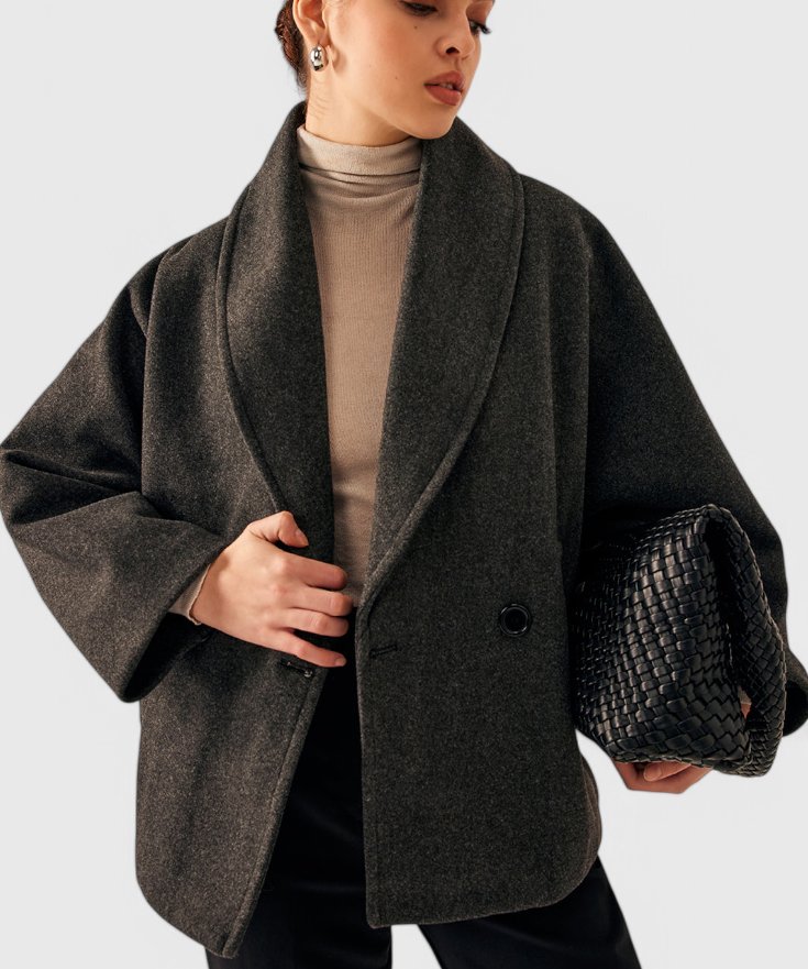 Helena | Abrigo de Tweed Oversized