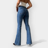 Висок Waist Flare Дънки
