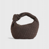Remi Bolso Mini Woven con Detalle de Nudo