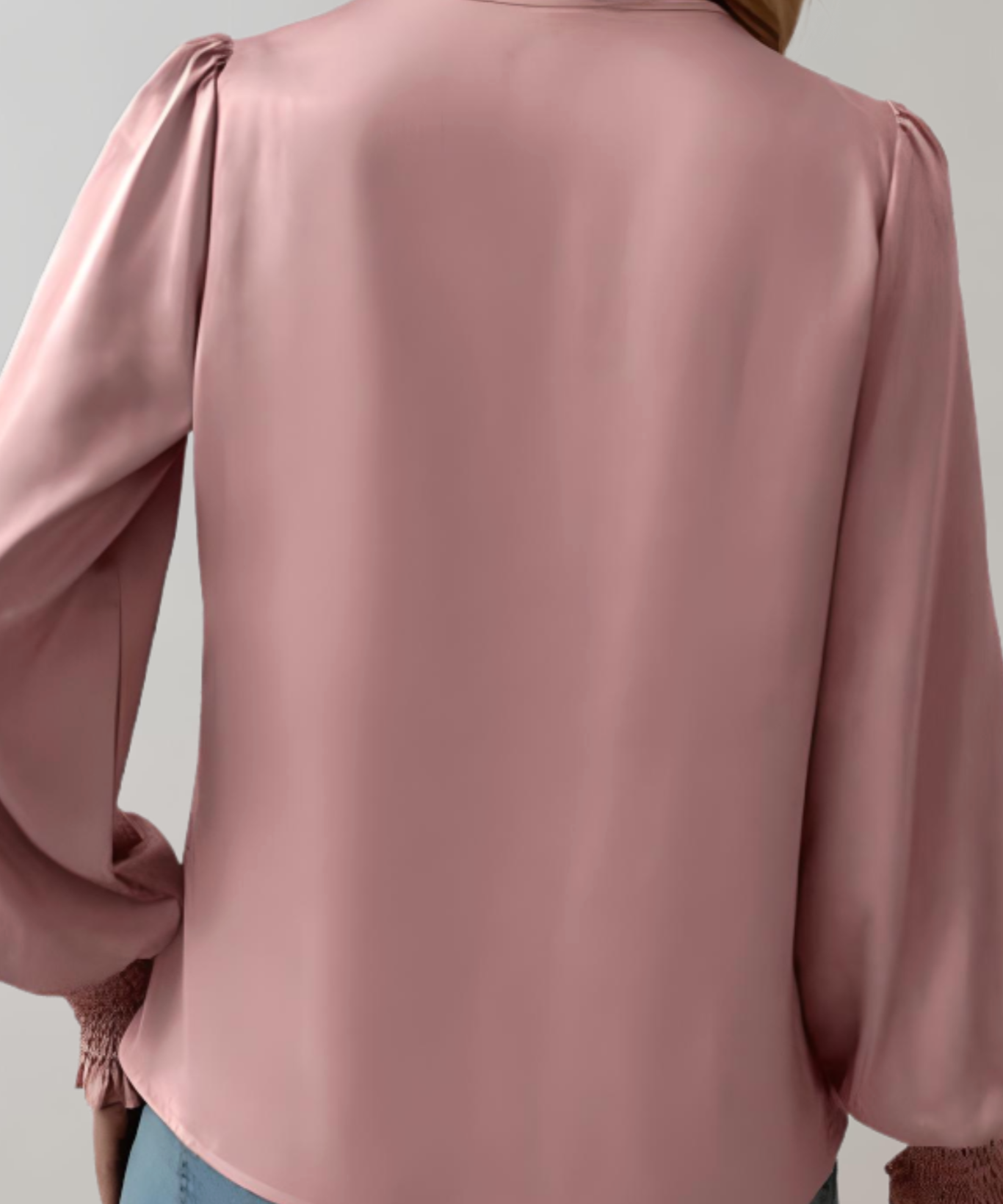 Quinn | Blusa Elegante de Manga Larga con Escote en V
